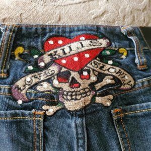 Ed Hardy by Christian Audiger jeans